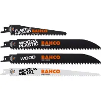 Bahco Set Of Saber Blades For Wood 5 Units Multicolore