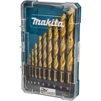 Makita Jeu de forets à métaux Makita 10 pièces D-72849
