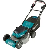 Makita Tondeuse 46 cm LXT 36 V DLM465PT4 avec 4 batteries 18 V 5,0 Ah et chargeur rapide