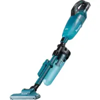 Makita cl001gz20 | Aspirateur balai | 40 V max. | Version bleue avec réservoir bleu transparent | Avec séparateur de poussière cyclonique | Corps | Sans batteries ni chargeur