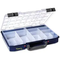 Raaco CarryLite 55 4x8-16 Bleu Polycarbonate (PC), Polypropylène (PP)