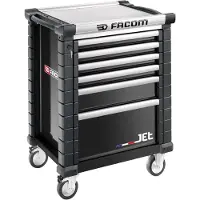 Facom Servante d'atelier vide JET.6NM3APF - 6 tiroirs - noire