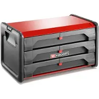 Facom Boîte à outils bi-matière 3 tiroirs 430mm - - BT.203