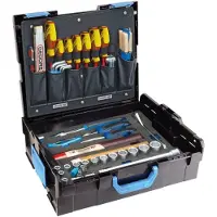 Gedore 58-pieces Tool Set Argenté
