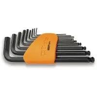 Beta Utensili Ball Tip Exagonal Wrench Argenté 1.5 mm