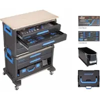 Gedore 1110 WMW S-03 WorkMo B3 avec assortiment d'outils 110 pces, 3005194
