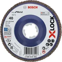 Bosch PRO X571 Disque à lamelles X-Lock, 115 mm, G40 (40)