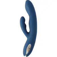 Svakom Aylin - vibromasseur stimulateur clitoridien pulsant rechargeable - bleu