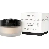 Uoga Uoga Fond de teint poudre Naturale avec Ambre SPF 15, 633 Pétales de Sakura (10 g)
