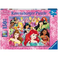 Ravensburger Disney Princess 150 Piece XXL Puzzle pour enfants - L'activit sans cran stimule la concentration et la concentration