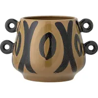Creative Collection Pot De Fleurs Hayan | Marron | Grès | 82057544