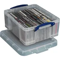 Really Useful Box Aufbewahrungsbox 18 Liter,transparent klar