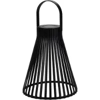 Home Styling Collection Lampe solaire 23cm noir