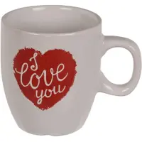 Massamarkt Duo de 2 Tasses I Love You