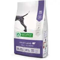 Nature Alimentation sèche pour chiens adultes à l'agneau NATURE'S PROTECTION - 12 kg