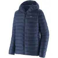 Patagonia - Doudoune en duvet naturel - M's Down Sweater Hoody New Navy pour Homme en Nylon - Taille XL