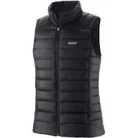 Patagonia - Doudoune sans manches en duvet natuel - W's Down Sweater Vest Black pour Femme en Nylon - Taille L - Noir