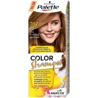 Palette de couleurs shampooing pour la coloration des cheveux 317 (7-554) Walnut Blond