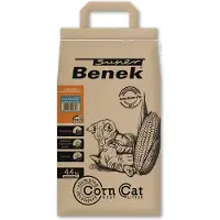 Benek Super Corn Cat litière de maïs, parfum air marin 7 l x 2 (14 l)