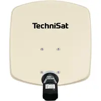 Technisat Antenne offset 33 cm en aluminium V/H-LNB beige DIGIDISH 33 V/H-LNB BEIGE