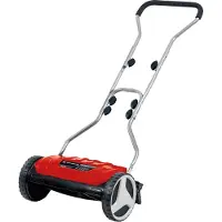 Einhell Tondeuse hélicoïdale manuelle – GE-HM 38 S – Largeur de coupe 38 cm – 5 lames