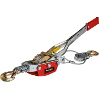 Einhell Palan à levier TC-LW 2000 – traction jusqu’à 2 000 kg – câble acier 3,3 m