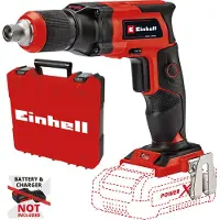 Einhell Visseuse cloisons sèches sans fil – TE-DY 18 Li Solo – 18 V – 4 000 tr/min – Sans batterie ni chargeur