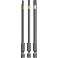 Kwb 3 embouts 100mm Hex Set Torsion (Torq)