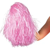 Generique pompon rose cheerleader supporter - 52634