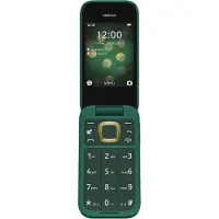 Nokia 2660 Flip, Téléphone à clapet, Dual-SIM, 7.11 cm (2.8"), 0.3 MP, 1450 mAh, Vert