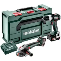 Metabo Combo Set 2.9.4 18V Li-Ion Batterie Combinée Dans MetaBox (2x 5,2Ah)