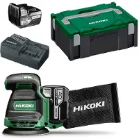HiKOKI Kit de ponceuse excentrique sans fil SV1813DA 5,0 Ah (Ponceuse excentrique)