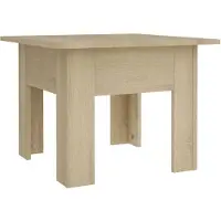 vidaXL Table basse chêne Sonoma 55x55x42 cm Bois composite