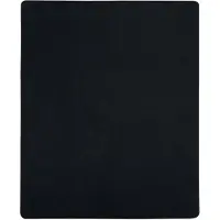 vidaXL Draps-housses Jersey 2 pcs Noir 100x200 cm Coton