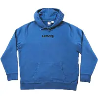 Levi's Unisex T2 Standard Graphic Hoodie Bleu M