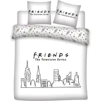 Molecule Friends Housse de couette microfibre Lit 135cm
