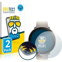 BROTECT Full-Cover Protection, Film de protection pour smartwatch, Transparent