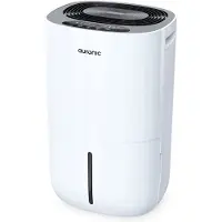 Auronic Déshumidificateur et purificateur d'air Auronic - Série Pro Plus - Chambre à coucher et salon - Déshumidifie 20L par jour dans la maison - Fonction Lavage-Séchage - Blanc
