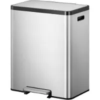 EKO EcoCasa II 2 x 30 Litres Inox Mat