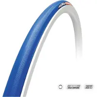 Tufo Pneus de vélo de course Tubeless Ms3, 26 pouces x 22 mm, couleur bleue. (650C x 22, couleur bleue)