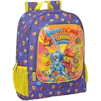 Safta Superthings Guardians Of Kazoom Super Mario 17l 32x43x14 Cm Backpack Violet Enfants