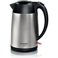 Bosch Bouilloire électrique TWK3P420 1,7 L 2400 W Noire. Acier inoxydable