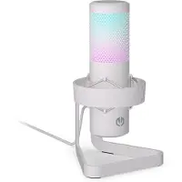 Endorfy Axis Streaming Mic Argenté