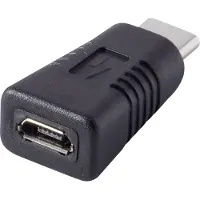 Renkforce Adaptateur USB 2.0 [1x USB-C mâle - 1x USB 2.0 femelle Micro-B] rf-usba-11 contacts plaqués or
