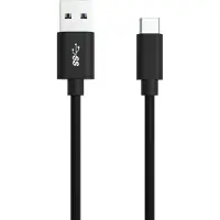 Ansmann 1700-0081 Câble USB 3.2 Gen 1 (3.1 Gen 1) 2 m USB A USB C Noir