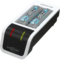 Ansmann 1001-0091-01 Comfort Mini Ladegerät inkl. 2 AA Mignon Akkus 2100 mAh