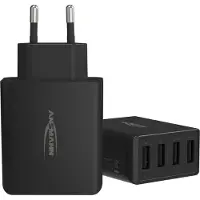 Ansmann Hc430 4xusb Charger 30w Noir