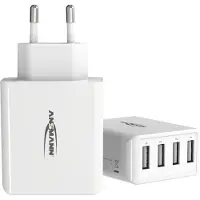 Ansmann Hc430 4xusb Charger 30w Blanc