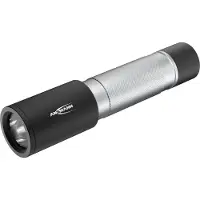 Ansmann Lampe de poche LED Daily Use 300B - Piles C incluses - Gris - Aluminium - Intérieur - 100m