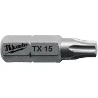 Milwaukee 4932399594 Embout de vissage TX 10 - 25 mm - (25 pièces)